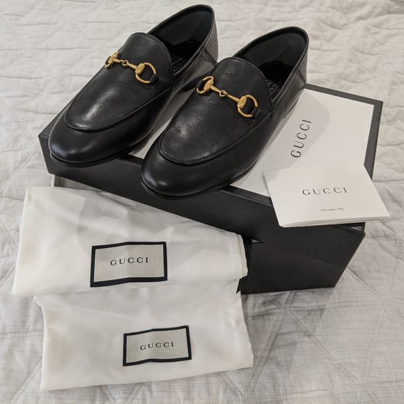 Authentic Gucci Brixton Loafer Size 35.5 - Picture 1 of 8